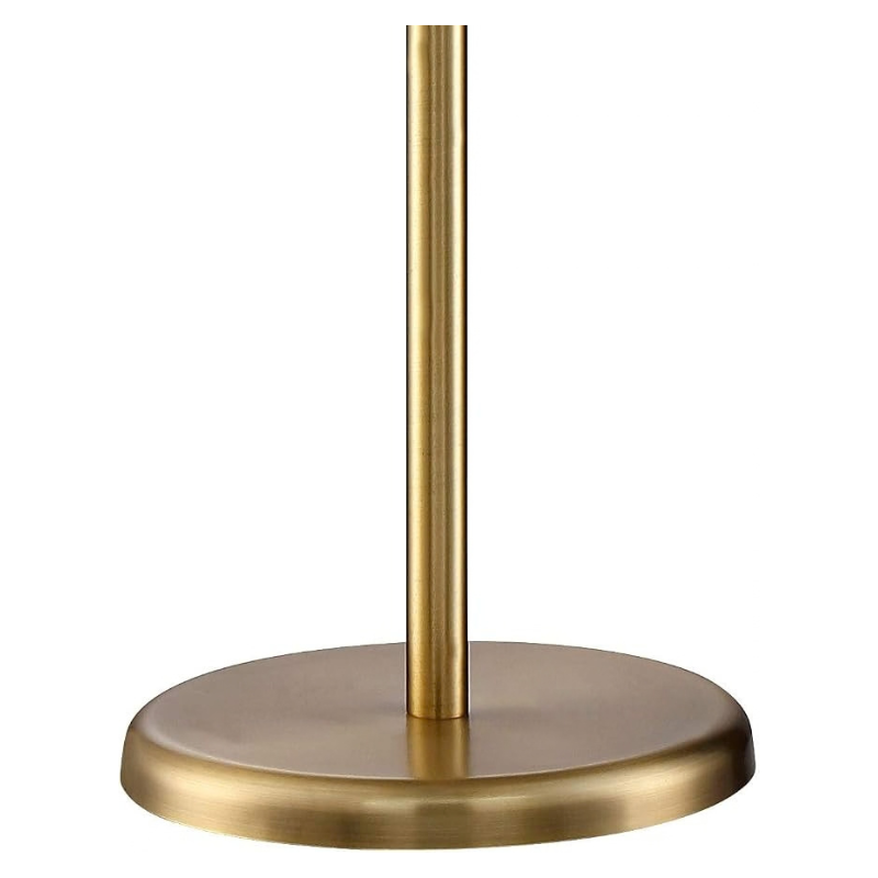 55 Inch Antique Brass Boom Arm Pharmacy Standing Floor Lamp